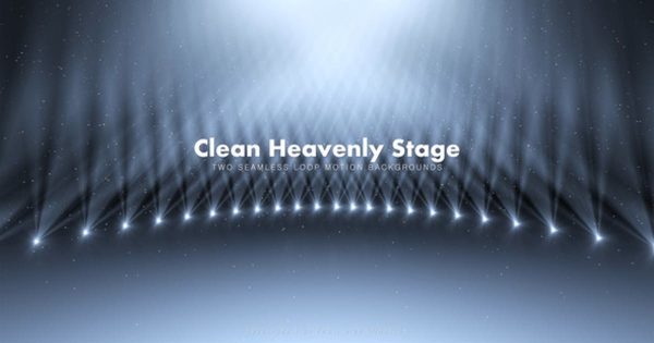 白金灯光舞台大洋岛精选视频素材10 Platinum Lights Stage 10
