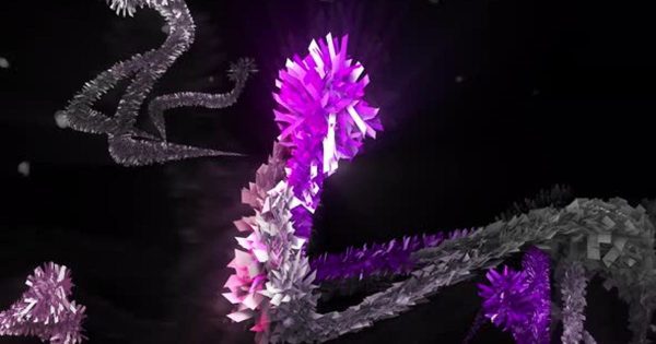 4K高清彩色蛇纹石动画大洋岛精选视频素材 Color Serpentine 4K