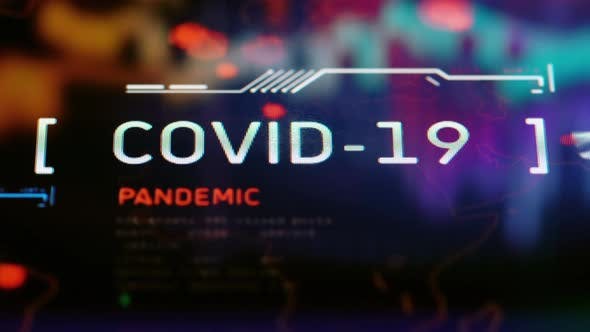 COVID-19新冠肺炎全球大爆发大洋岛精选背景视频素材v1 COVID-19 Outbreak Background