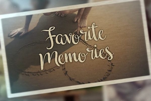 浪漫怀旧风格电子相册大洋岛精选PR模板 Favorite Memories