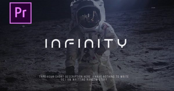 拼图风格幻灯片开场视频特效大洋岛精选PR模板 Infinity