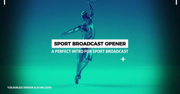体育运动节目片头大洋岛精选AE模板 Sport Broadcast Opener