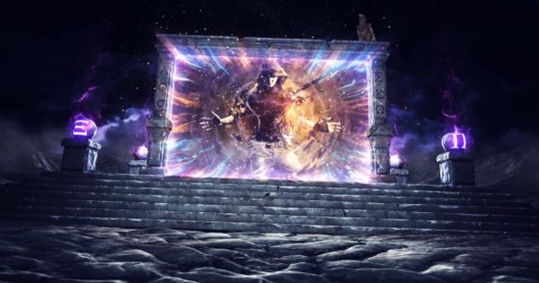 魔术门Logo动态演示特效大洋岛精选AE模板 Magic Portal Logo