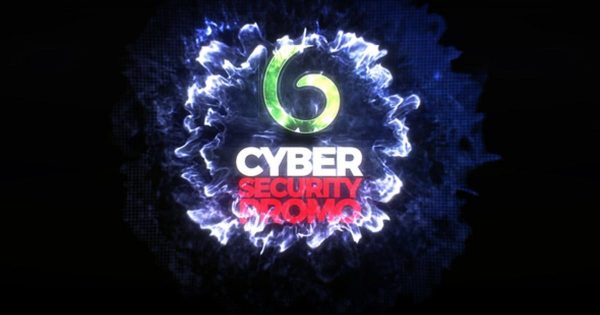 网络安全产品品牌宣传开场动画大洋岛精选AE模板 Cyber Security Opener