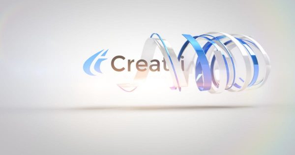 动态旋转丝带特效Logo演示大洋岛精选AE模板 3D Streak Logo 2