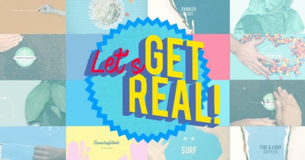 独特色彩丰富的Logo展示特效大洋岛精选AE模板 Get Real Logo Bundle