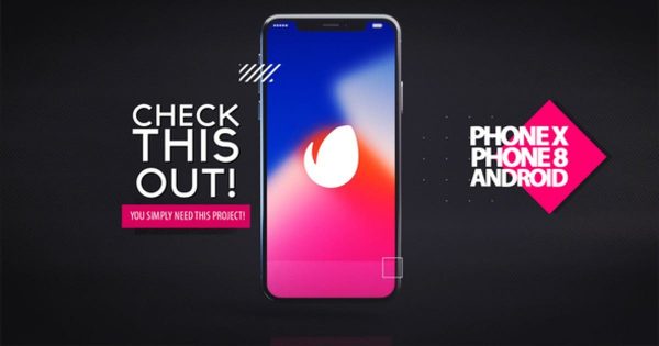 APP界面动态演示特效大洋岛精选AE模板 Dynamic Mobile App Promo
