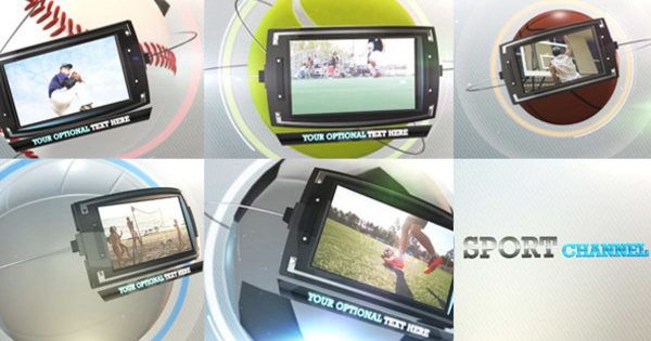 体育运动频道开场视频大洋岛精选AE模板 Sport Channel