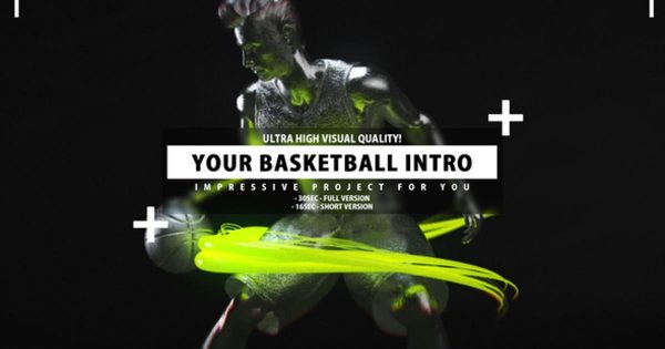 篮球体育节目开场大洋岛精选AE模板 Your Basketball Intro缩略图 篮球体育节目开场大洋岛精选AE模板 Your Basketball Intro