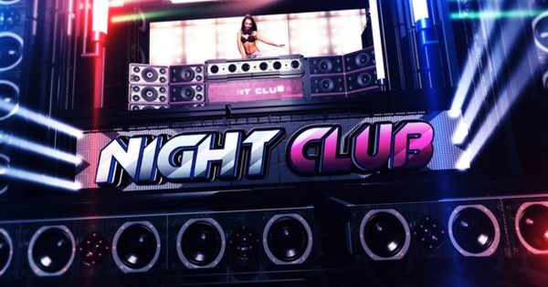 夜总会夜场派对宣传视频大洋岛精选AE模板 Night Club Party Promo