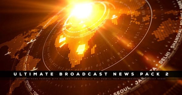 新闻广播直播节目片头背景大洋岛精选AE模板合集2 Ultimate Broadcast News Pack 2缩略图 新闻广播直播节目片头背景大洋岛精选AE模板合集2 Ultimate Broadcast News Pack 2