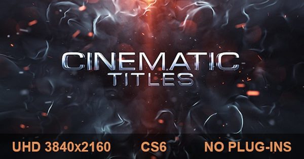 电影片头动态标题大洋岛精选AE模板 Cinematic Titles