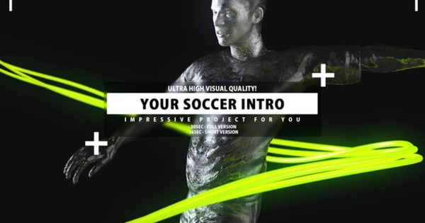 足球主题节目开场大洋岛精选AE模板 Your Soccer Intro