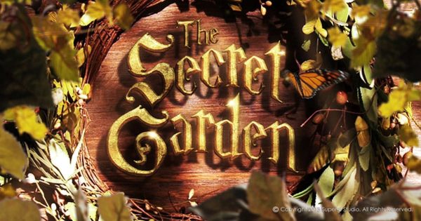 秘密花园动态电子相册大洋岛精选AE模板 The Secret Garden Photo Gallery