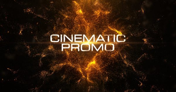 耀斑火花特效电影宣传片大洋岛精选AE模板 Cinematic Promo