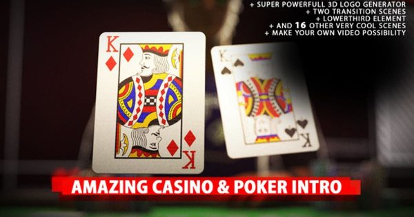 皇家赌场棋牌类节目片头大洋岛精选AE模板 Amazing Poker Intro缩略图 皇家赌场棋牌类节目片头大洋岛精选AE模板 Amazing Poker Intro