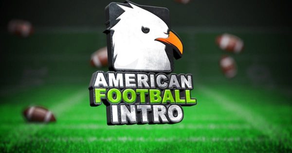 美式足球橄榄球体育竞技直播节目片头大洋岛精选AE模板 Cool American Football Intro