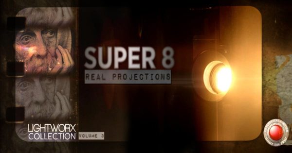 老式胶片电影特效大洋岛精选AE模板 Super 8 Bundle