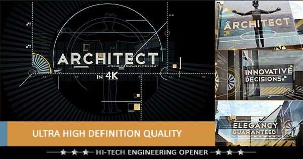 建筑类节目片头大洋岛精选AE模板 Architect Construction Opener Titles缩略图 建筑类节目片头大洋岛精选AE模板 Architect Construction Opener Titles