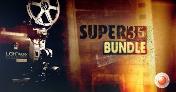 老式胶片电影特效开场大洋岛精选AE模板 Super 35 Bundle