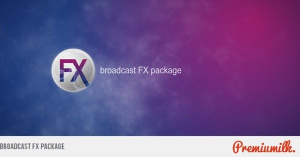 电视节目表特效大洋岛精选AE模板 Broadcast FX Package