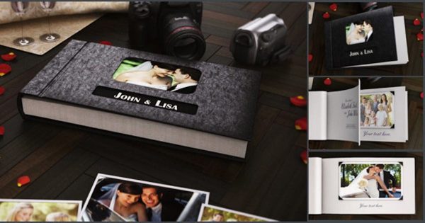 3D动态电子相册模板大洋岛精选AE模板 The 3D Photo Album