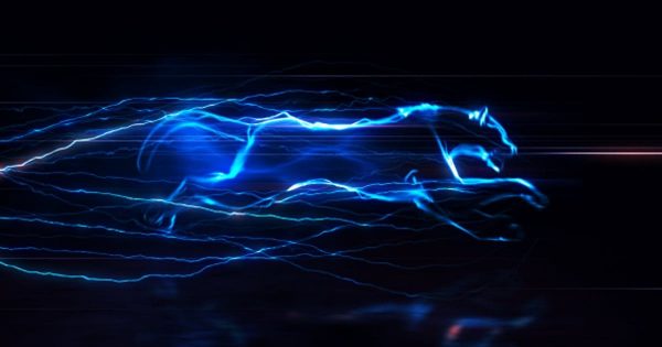电荷闪电动物奔跑特效Logo演示大洋岛精选AE模板 Electric Charge Logo