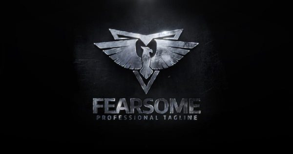 动态金属锻造特效Logo演示大洋岛精选AE模板 Shadow Dust Reveal