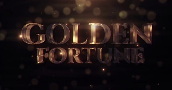黄金财富主题动画特效字幕&Logo演示大洋岛精选AE模板 Golden Fortune