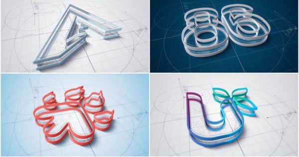 建筑类主题Logo动态演示大洋岛精选AE模板 Architect Logo Build v2