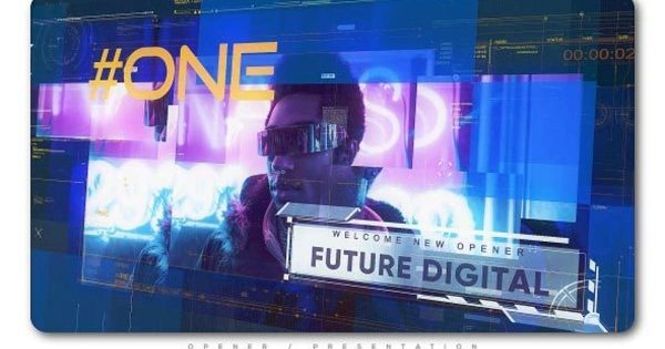 未来科技科幻动画特效开场大洋岛精选AE模板 Future Digital Opener Presentation缩略图 未来科技科幻动画特效开场大洋岛精选AE模板 Future Digital Opener Presentation