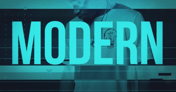 现代简约时尚大片开场视频大洋岛精选AE模板 Modern Opener