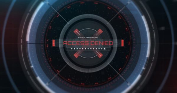 HUD密码访问动画特效Logo演示大洋岛精选AE模板 HUD Access Logo Reveal