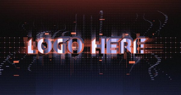 信号故障动画特效Logo演示大洋岛精选AE模板 Glitch Logo缩略图 信号故障动画特效Logo演示大洋岛精选AE模板 Glitch Logo