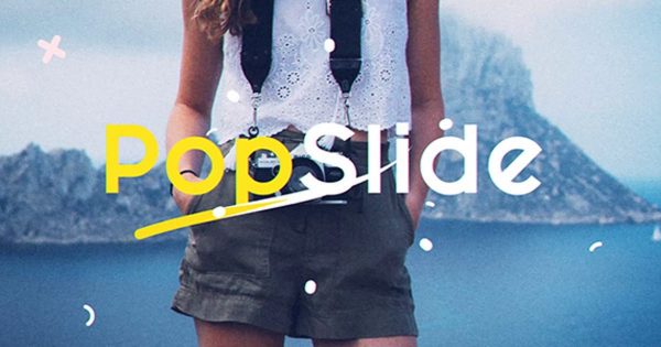 Pop流行风格动感开场视频大洋岛精选AE模板 PopSlide