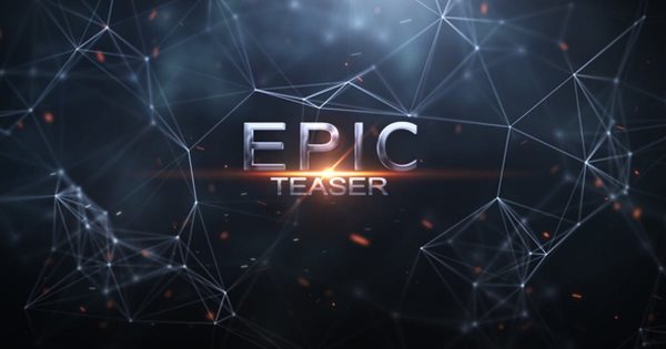 不规格图形动画开场视频大洋岛精选AE模板 Teaser