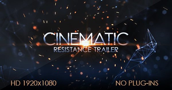 电影预告片动感开场大洋岛精选AE模板 Resistance Cinematic Trailer缩略图 电影预告片动感开场大洋岛精选AE模板 Resistance Cinematic Trailer