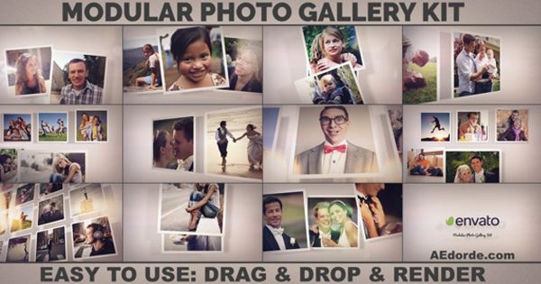 家庭成长记录卡片电子相册幻灯片AE视频素材 Modular Photo Gallery Kit缩略图 家庭成长记录卡片电子相册幻灯片AE视频素材 Modular Photo Gallery Kit