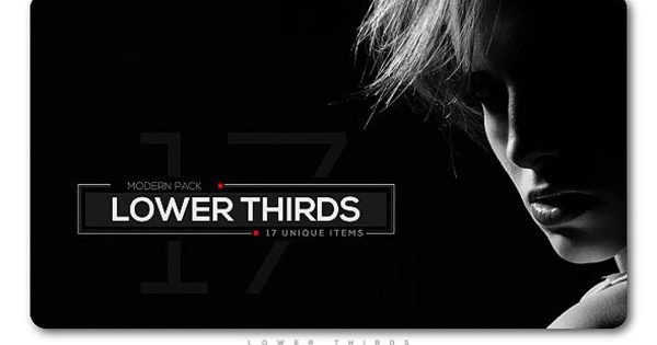 极简主义电影字幕标题效果大洋岛精选AE模板 Modern Lower Thirds Pack缩略图 极简主义电影字幕标题效果大洋岛精选AE模板 Modern Lower Thirds Pack
