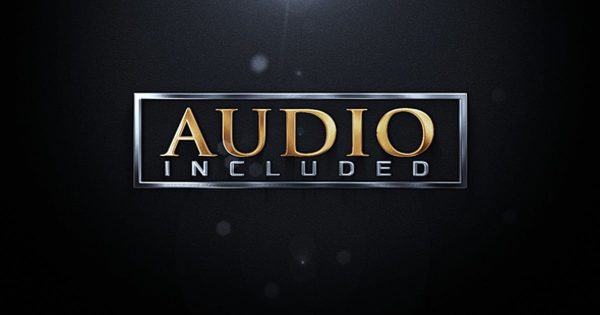 金属镜面动画效果Logo演示大洋岛精选AE模板 Elegant Metallic Logo