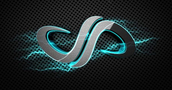 3D闪电重金属特效logo演示大洋岛精选AE模板 Fuse Reveal