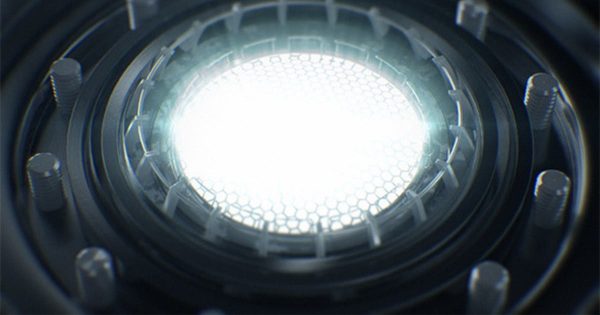 3D金属反应堆动画logo演示大洋岛精选AE模板 Reactor rd45 Logo