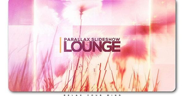 方块拼凑视差效果幻灯片视频大洋岛精选AE模板 Lounge Parallax Slideshow