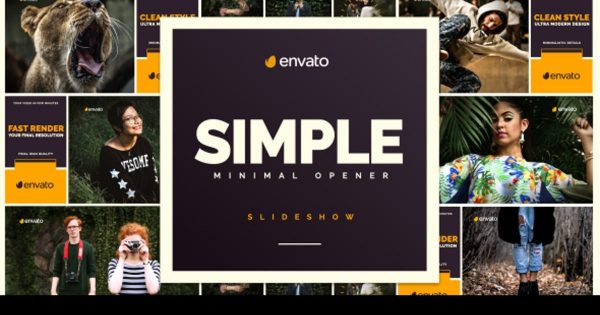 极简电子相册滑动效果大洋岛精选AE模板 Simple Opener缩略图 极简电子相册滑动效果大洋岛精选AE模板 Simple Opener