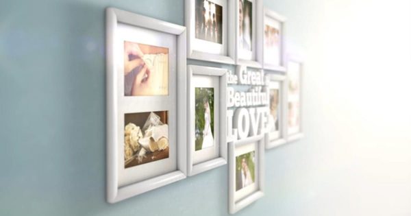 3D浪漫爱情电子画廊幻灯片视频大洋岛精选AE模板 Great Love Gallery
