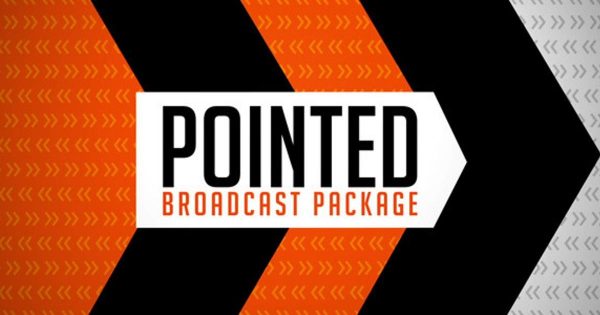 新闻时事节目视频大洋岛精选AE模板 Pointed Broadcast Package