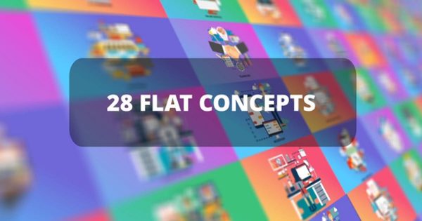 商业扁平化设计概念动画视频AE素材 Bundle Business Flat Concepts缩略图 商业扁平化设计概念动画视频AE素材 Bundle Business Flat Concepts
