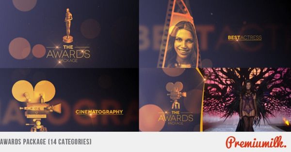 时尚电影/时装秀颁奖视频大洋岛精选AE模板 Awards Package缩略图 时尚电影/时装秀颁奖视频大洋岛精选AE模板 Awards Package