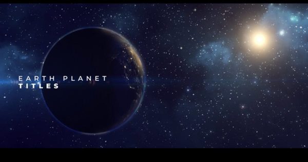 璀璨辽阔星空场景AE片头模板 Earth Planet Titles缩略图 璀璨辽阔星空场景AE片头模板 Earth Planet Titles