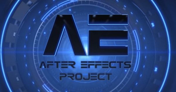 3D未来高科技特效logo演示大洋岛精选AE模板 Hi-Tech Futuristic Logo